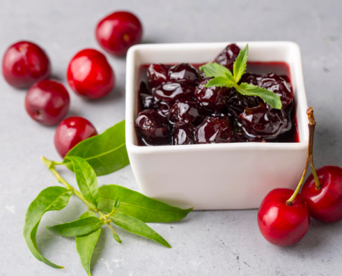 Wholesale sour cherry jam purchase from Iran